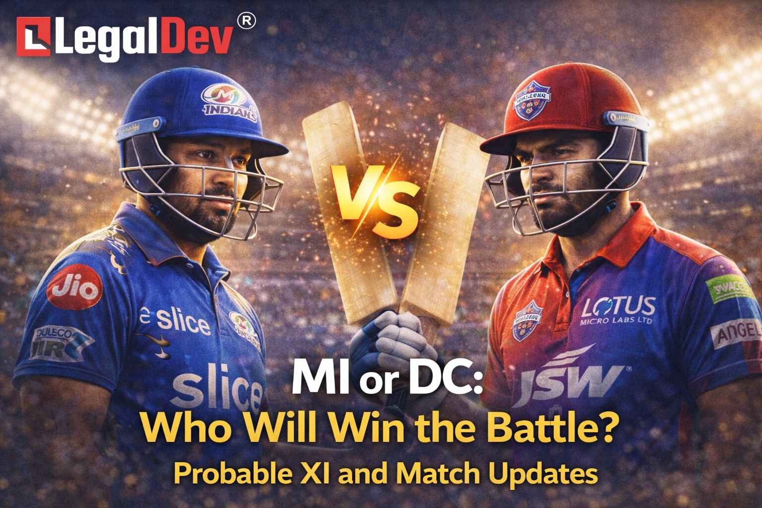 DC vs MI IPL 2026: Probable XIs, Toss Time & Match Preview 